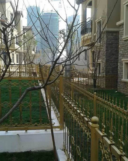 安徽六安碧桂园铸铁栏杆项目